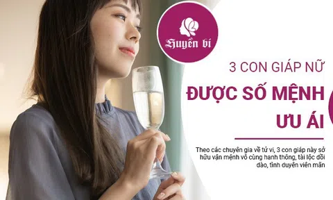 Số mệnh ưu ái 3 con giáp này: Tiền bạc rủng rỉnh, tình yêu thăng hoa