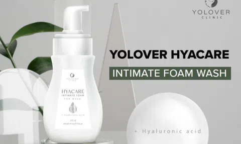 Hyacare Intimate Foam - Giải pháp vệ sinh vùng kín an toàn và hiệu quả