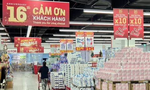 Bùng nổ siêu sale chưa từng có tại LOTTE Mart dịp sinh nhật 16 tuổi