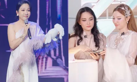 Diva Mỹ Linh nhắc đến con riêng của chồng trên sóng truyền hình, 2 chị đẹp đầu tiên bị loại ở "Đạp gió 2024"