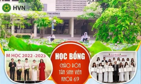 Hàng ngàn suất học bổng đang chờ tân sinh viên K69 Học viện Nông nghiệp Việt Nam