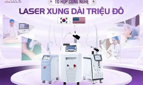 Trị giãn mao mạch bằng tổ hợp laser xung dài tốt nhất Thế Giới