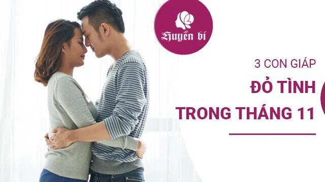 3 con giáp: Tình yêu viên mãn trong tháng 11 Âm lịch